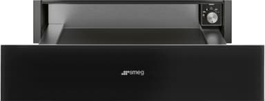 Smeg Linea varmeskuff CPR115N (svart)