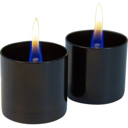 TenderFlame Lilly dekorativt lys 2-pakk (sort)