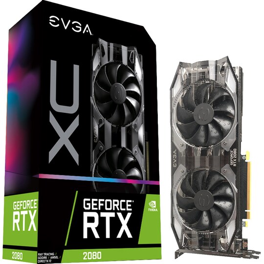 EVGA GeForce RTX 2080 XC grafikkort 8G