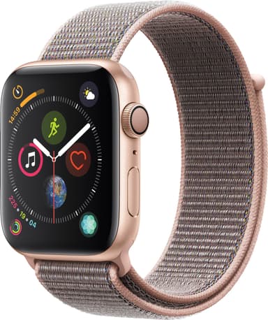 Apple Watch Series 4 44 mm (gull alu/sandrosa sport loop)