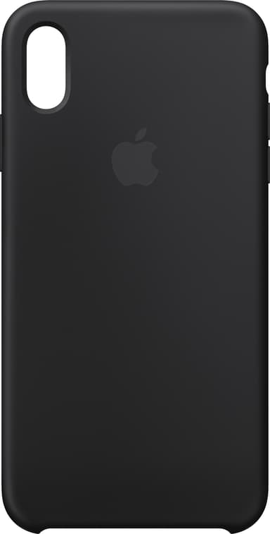 iPhone Xs Max silikondeksel (sort)