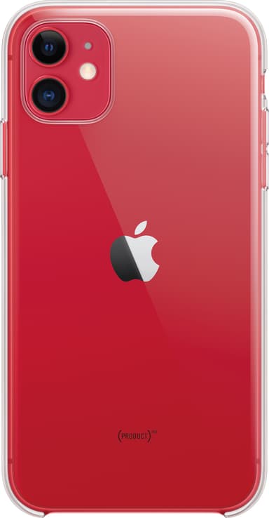 iPhone 11 deksel (gjennomsiktig)