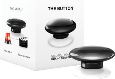 Fibaro knapp (sort)
