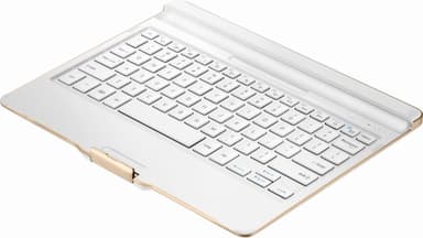Samsung Book Cover Keyboard for Galaxy Tab S (hvit Samsung bluetooth tastatur (hvit) Tastatur Elkjøp