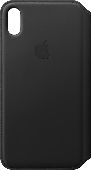 iPhone Xs Max Folio skinndeksel (sort)