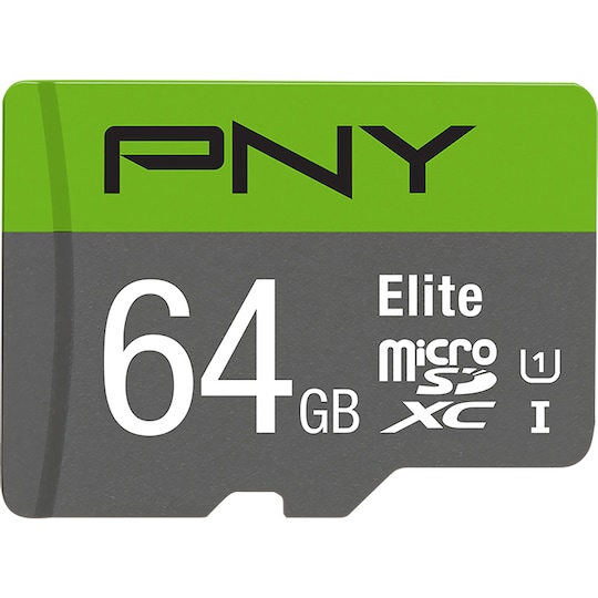 PNY Elite Micro SDXC-minnekort 64 GB