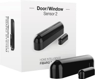 Fibaro sensor til dør/vindu 2 (sort)
