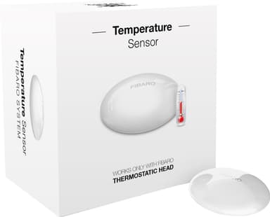 Fibaro temperatursensor til radiator