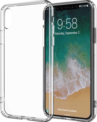 Puro clear deksel for iPhone XR (transparent)