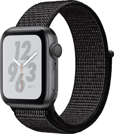 Apple Watch Series 4 Nike+ 40 mm (grå alu/sort sport loop)