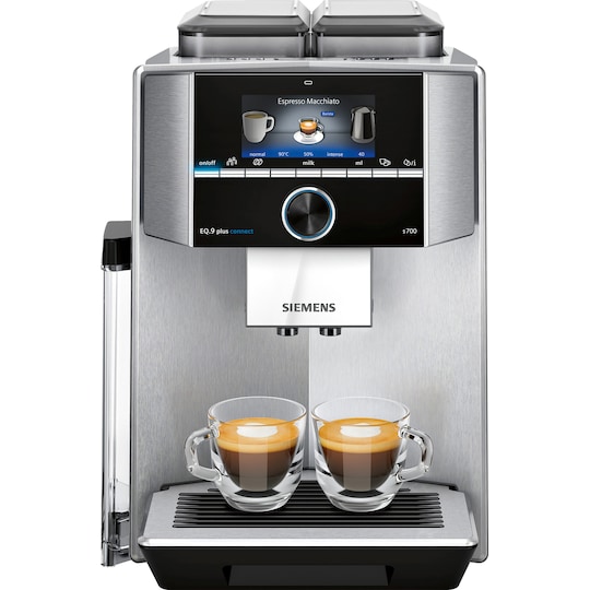 Siemens EQ.9 Plus automatisk kaffemaskin TI9573X1RW