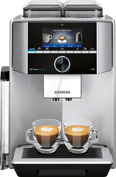 Siemens EQ.9 Plus automatisk kaffemaskin TI9573X1RW