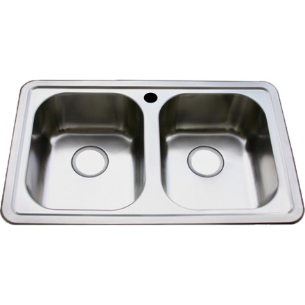 Epoq Silver kjøkkenvask 78x48 cm