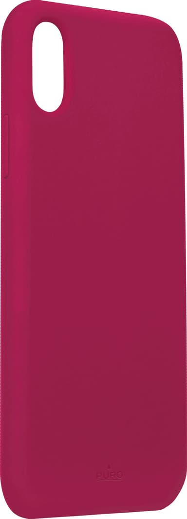 Puro Icon deksel iPhone XR (fuchsia)
