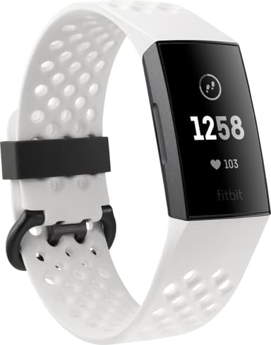 Hvordan fikse en Fitbit Charge 3 som ikke vil synkronisere Fitbit Charge 3 aktivitetsarmbånd (sortgrafittaluminium