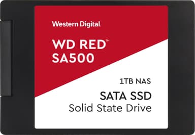 WD Red SA500 intern SATA SSD til NAS (1 TB)