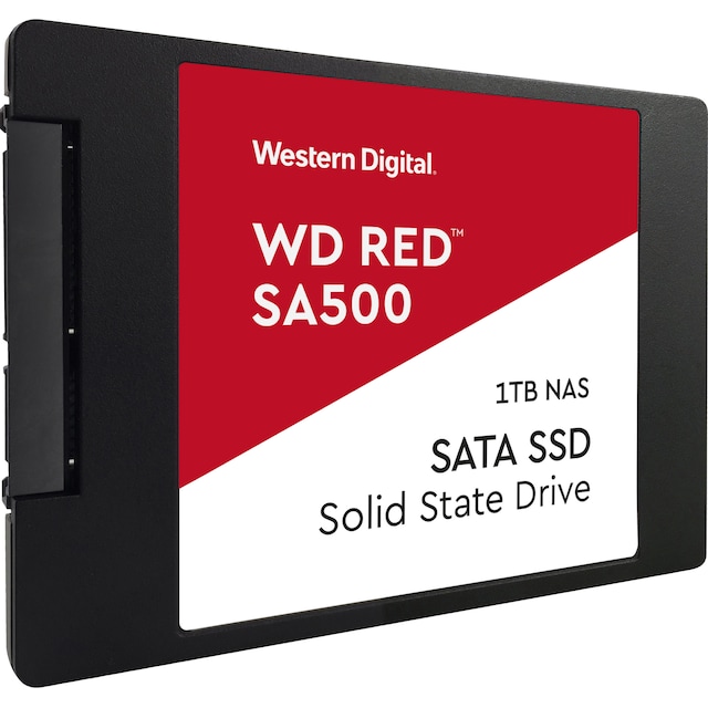WD Red SA500 intern SATA SSD til NAS (1 TB)