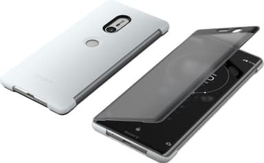 Sony Xperia XZ3 Style Touch deksel (grå) Deksler og etui Sony Xperia XZ3 smarttelefon (sort) Mobiltelefon Elkjøp