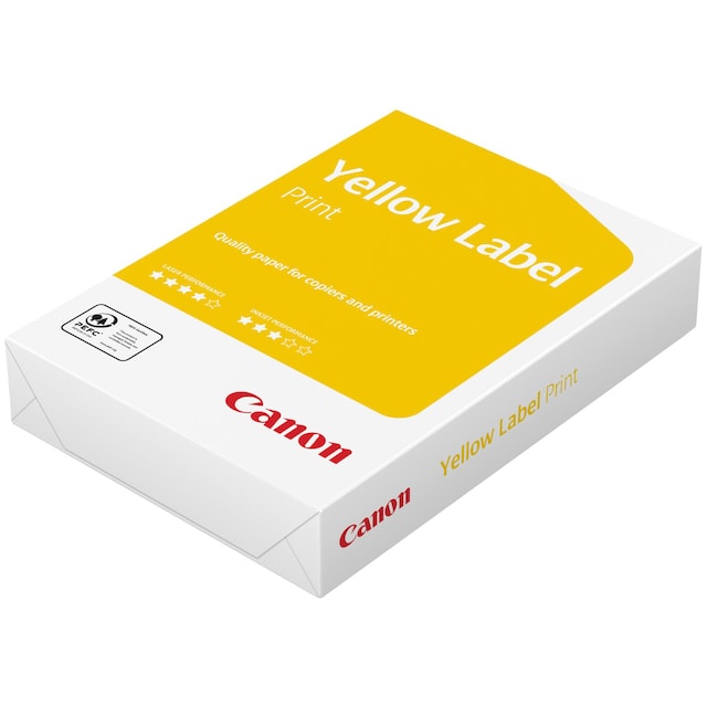 Canon skriverpapir Yellow Label A4 (500 ark)