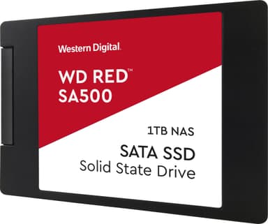 WD Red SA500 intern SATA SSD til NAS (1 TB)