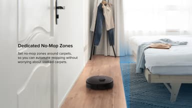 Roborock S5 Max robotstøvsuger (sort)
