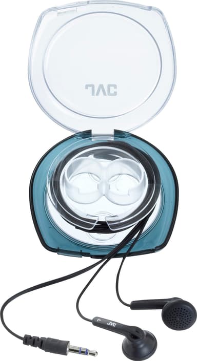 JVC F10C in-ear hodetelefoner (sort)