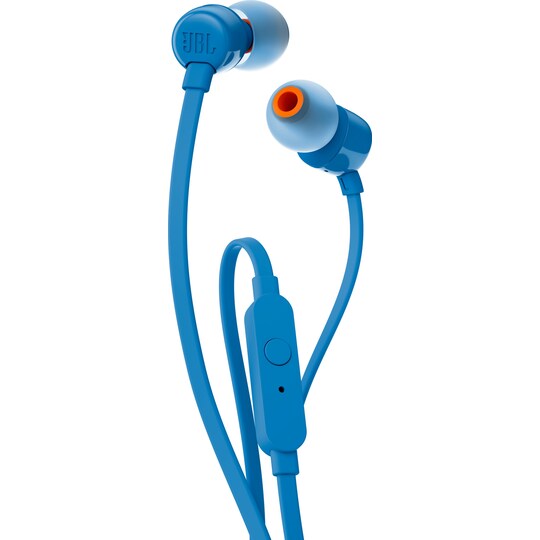 JBL in-ear hodetelefoner T110 (blå)
