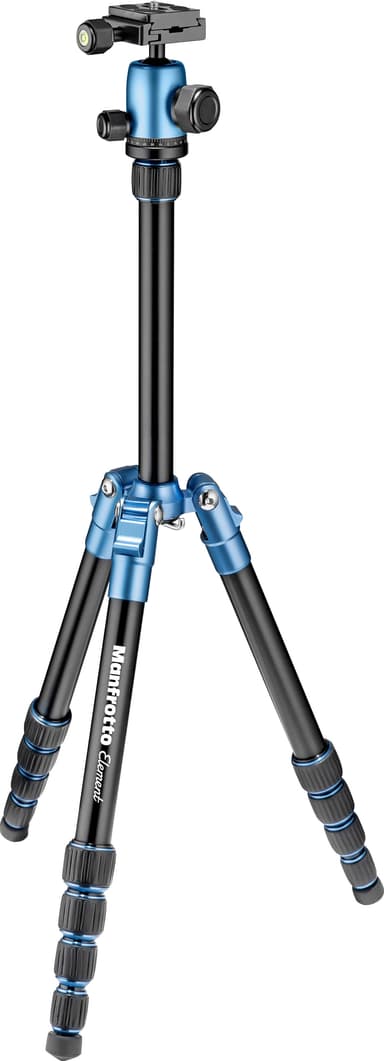 Manfrotto Element Traveller lite tripod-stativ med kulehode (blå)