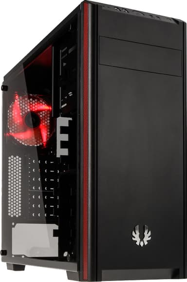 Bitfenix Nova TG PC-kabinett (sort)