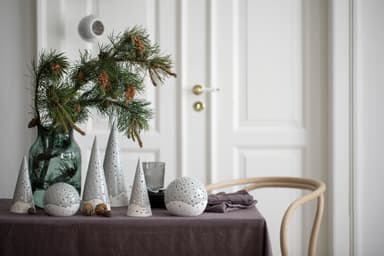 Kähler nobili juletre h245mm grå