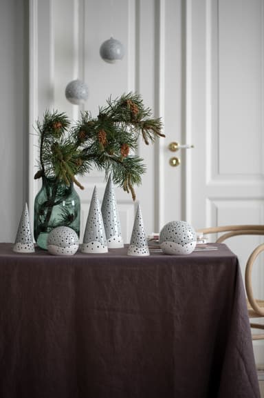 Kähler nobili juletre h245mm grå
