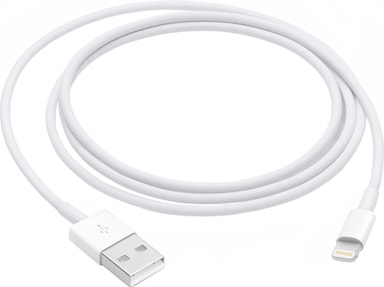 Apple Lightning till USB-kabel 1 m (vit)