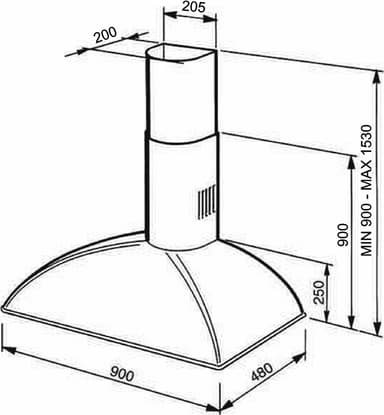 Smeg Colonial ventilator KS89POE