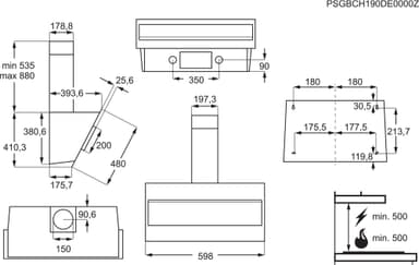 Electrolux ventilator LFV316K (sort)