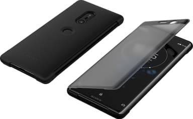Sony Xperia XZ3 Style Touch deksel (sort) Deksler og etui Tilbehør til Sony Xperia telefoner Elkjøp