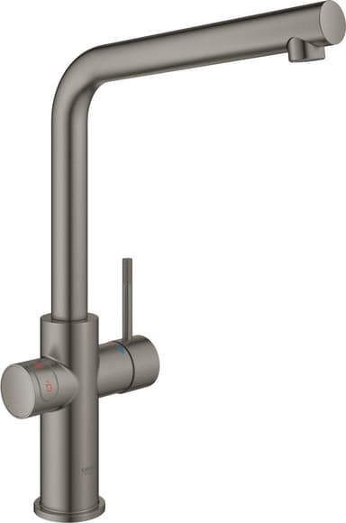 Grohe Red II Duo L blandebatteri med kokefunksjon (hard graphite)