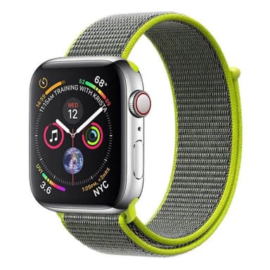 Apple Watch 4 (44mm) Nylon armbånd - Flash