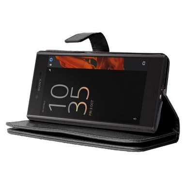 Dobbeltflip Flexi 9-kort Sony Xperia XZ / XZs (F8331)  - RØD