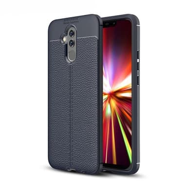 Lærmønstret silikondeksel Huawei Mate 20 Lite (SNE-LX1)  - Grå