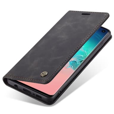 CaseMe Smart Magnet Flipdeksel Samsung Galaxy S10 (SM-G973F)  - burgun