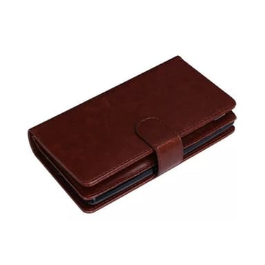 Dobbelflip magnet 2i1 LG G3 (D855)  - brun