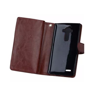 Dobbelflip magnet 2i1 LG G3 (D855)  - brun