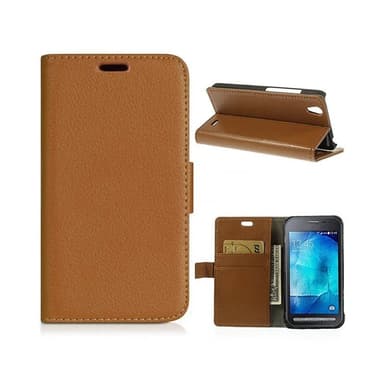 Lommebokdeksel 2-kort Samsung Galaxy Xcover 2 ( GT -s7710)  - RØD