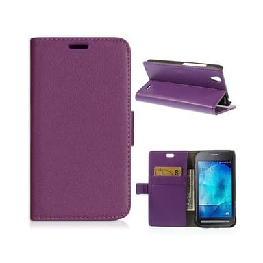 Lommebokdeksel 2-kort Samsung Galaxy Xcover 2 ( GT -s7710)  - RØD