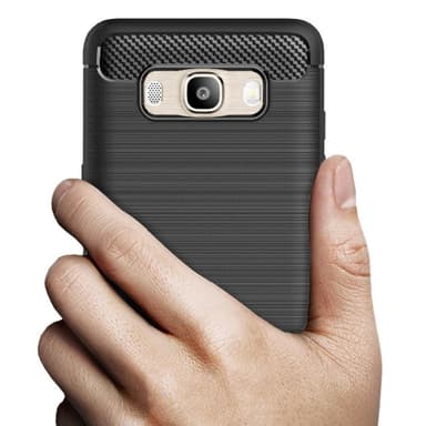 Børstet silikondeksel Samsung Galaxy J3 / J3 2016 (SM-J300 / J320F)
