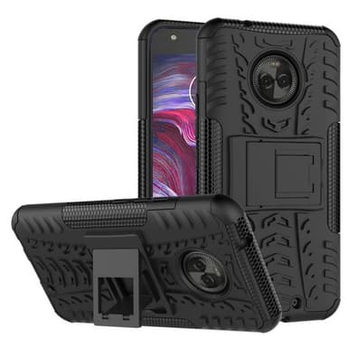 Støtsikkert deksel med stativ Motorola Moto X4 (XT1900)  - lilla