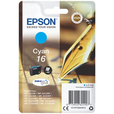 Epson blekkpatron Durabrite Ultra 16 Cyan