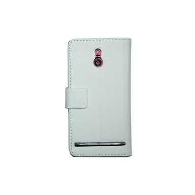 Lommebokdeksel 2-kort Sony Xperia P (LT22i)  - RØD