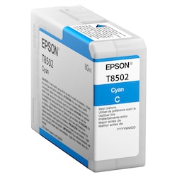 Epson blekkpatron UltraChrome HD T8502 Cyan