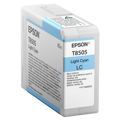 Epson blekkpatron UltraChrome HD T8505 Light Cyan